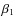 $\beta_1$