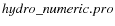 $hydro\_numeric.pro$