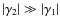 $\vert\gamma_2\vert \gg \vert\gamma_1\vert$