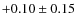 $+0.10\pm 0.15$