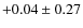 $+0.04\pm 0.27$
