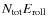 $N_{\rm tot}E_{\rm roll}$