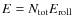 $E = N_{\rm tot} E_{\rm roll}$