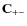 ${\bf C}_{+-}$