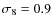 $\sigma _8=0.9$