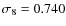 $\sigma_8=0.740$
