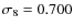 $\sigma_8=0.700$