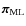 ${\vec \pi}_{\rm ML}$