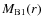 $M_{\rm B1}(r)$