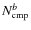 $N_{\rm cmp}^b$