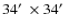 $\rm 34 \hbox{$^\prime$ }\times 34 \hbox{$^\prime$ }$
