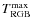$T^{\rm max}_{\rm RGB}$