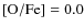 ${\rm [O/Fe]}=0.0$