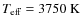 $T_{\rm eff}=3750~{\rm K}$