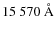 $15~570~{\rm\AA}$