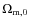 $\Omega_{{\rm m},0}$