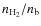 $n_{{\rm H_2}}/n_{{\rm b}}$