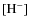 $[{\rm H}^-]$