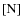 $[{\rm N}]$