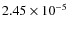 $2.45\times10^{-5}$