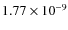 $1.77\times10^{-9}$