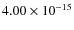 $4.00\times10^{-15}$