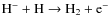 ${\rm H^- + H \rightarrow H_2 + e^-}$