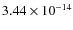 $3.44\times10^{-14}$