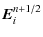 $\displaystyle \vec{E}_i^{n+1/2}$