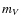 $m_{\it {V}}$