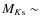 $M_{K{\rm s}}\sim$