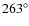 $
263^\circ$