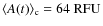 $\langle A(t)\rangle_{\rm c}=64~\rm RFU$