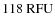 $118~\rm RFU$