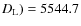 $D_{\rm L}) = 5544.7$