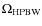 $\Omega_{\rm HPBW}$