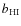 $b_{\rm HI}$