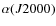 $\alpha (J2000)$
