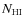 $N_{\rm HI}$