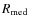 $R_{\rm med}$