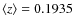 $\left<z\right>=0.1935$