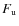 $F_{\rm u}$
