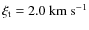 $\xi_{\rm t}=2.0\rm ~km~s^{-1}$