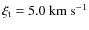 $\xi_{\rm t}=5.0\rm ~km~s^{-1}$
