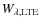 $W_{\lambda\rm ,LTE}$