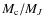 $M_{\rm c}/M_J$