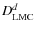 $D_{\rm LMC}^{d}$