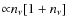 ${\propto}n_\nu[1+n_\nu]$