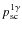 $p^{1\gamma}_{\rm sc}$