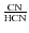 $\frac{\rm CN}{\rm HCN}$